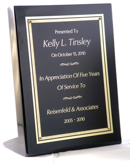 (image for) Free Standing Plaque