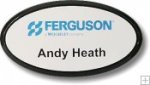 Plastic Oval Name Tags (image for) Plastic Oval Name Tags