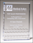 Freestanding Acrylic Award (image for) Freestanding Acrylic Award