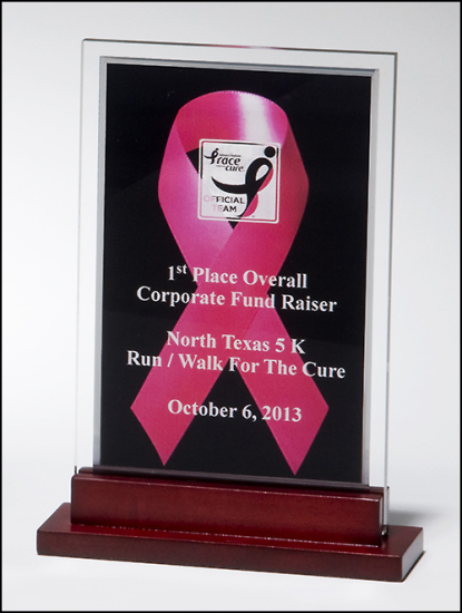 (image for) Pink Ribbon Rectangle Award