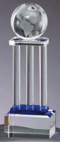 (image for) Crystal Globe on Pillars