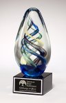Egg Shaped Art Glass (image for) Egg Shaped Art Glass