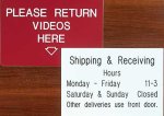 Engraved Plastic Signage (image for) Engraved Plastic Signage