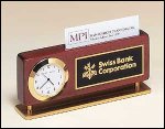 Clock Business Card Holder (image for) Clock Business Card Holder