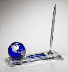 Blue Globe Pen Set (image for) Blue Globe Pen Set