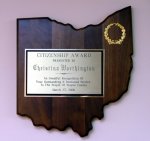 (image for) Walnut State Series Plaque