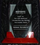(image for) Rectangle Prestige Glass Award
