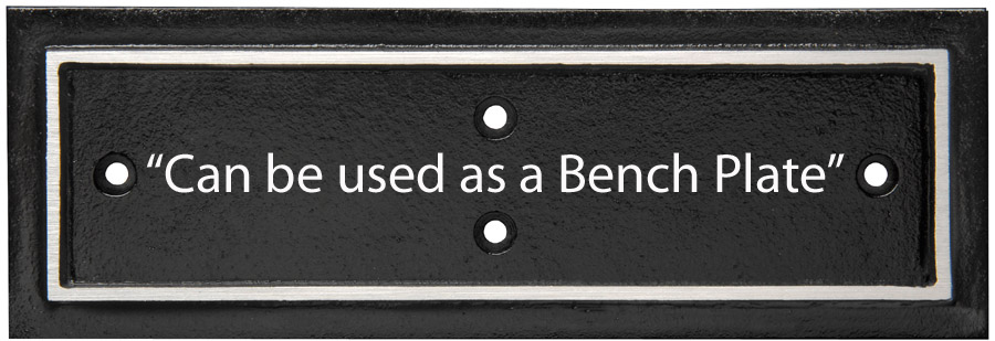 Bench Plate
