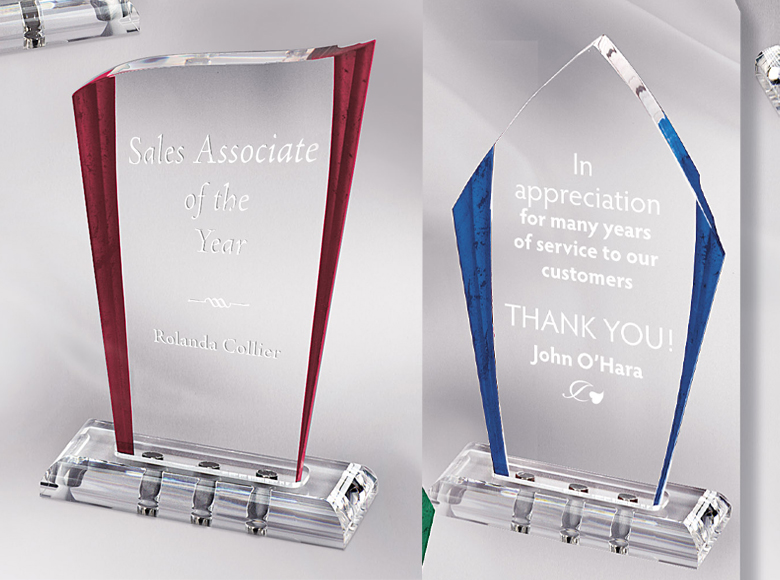 Magnetique Stand Up Acrylic Awards | Cincinnati Recognition Awards