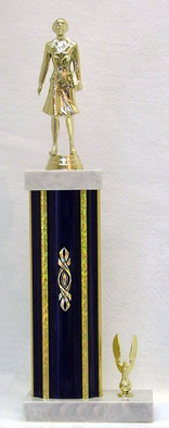 Column Trophy with Trim Series