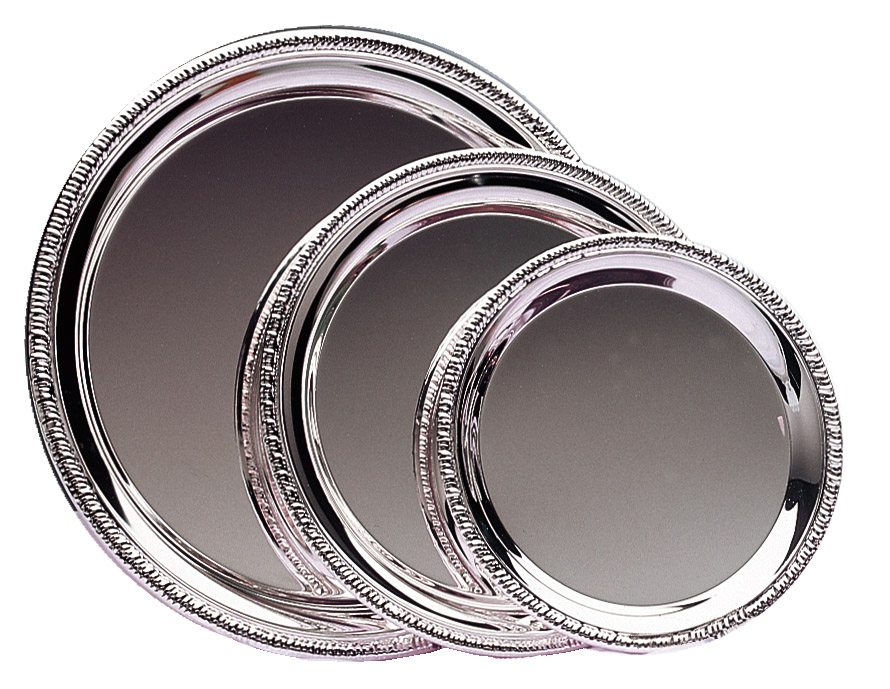 Silver Plated Round Trays