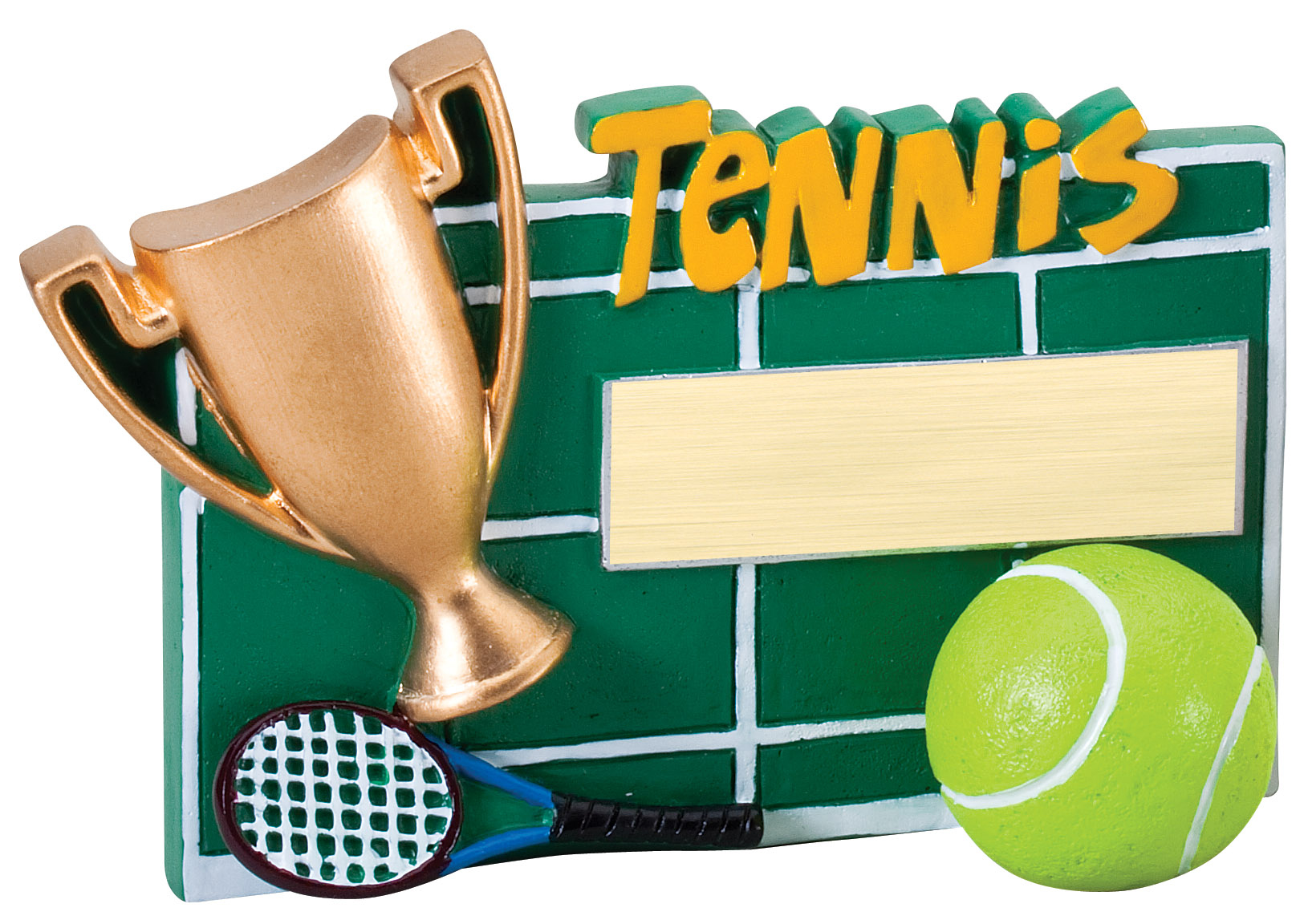 Tennis Winners Cup Resin Cincinnati Recognition Awards